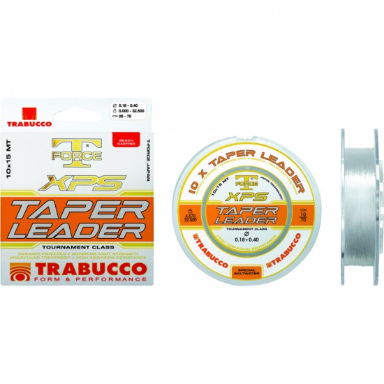 Fir Conic Trabucco - XPS Taper Leader 0.18mm - 0.40mm Fir Conic Trabucco - XPS Taper Leader 0.18mm - 0.40mm